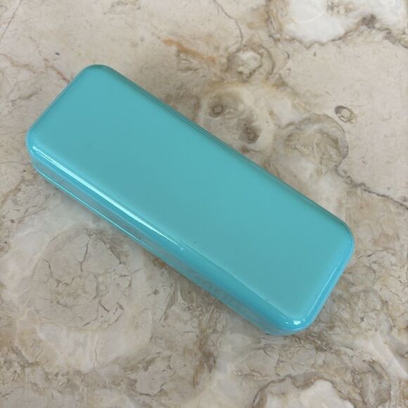 Tiffany & Co. Blue Hardshell Glasses Case Authentic - Picture 2 of 7